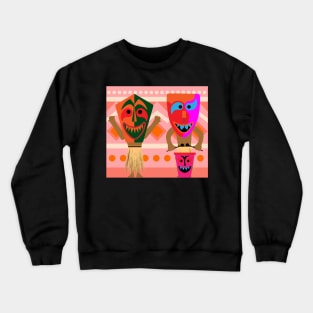 It's a Small World Tiki Guys Crewneck Sweatshirt